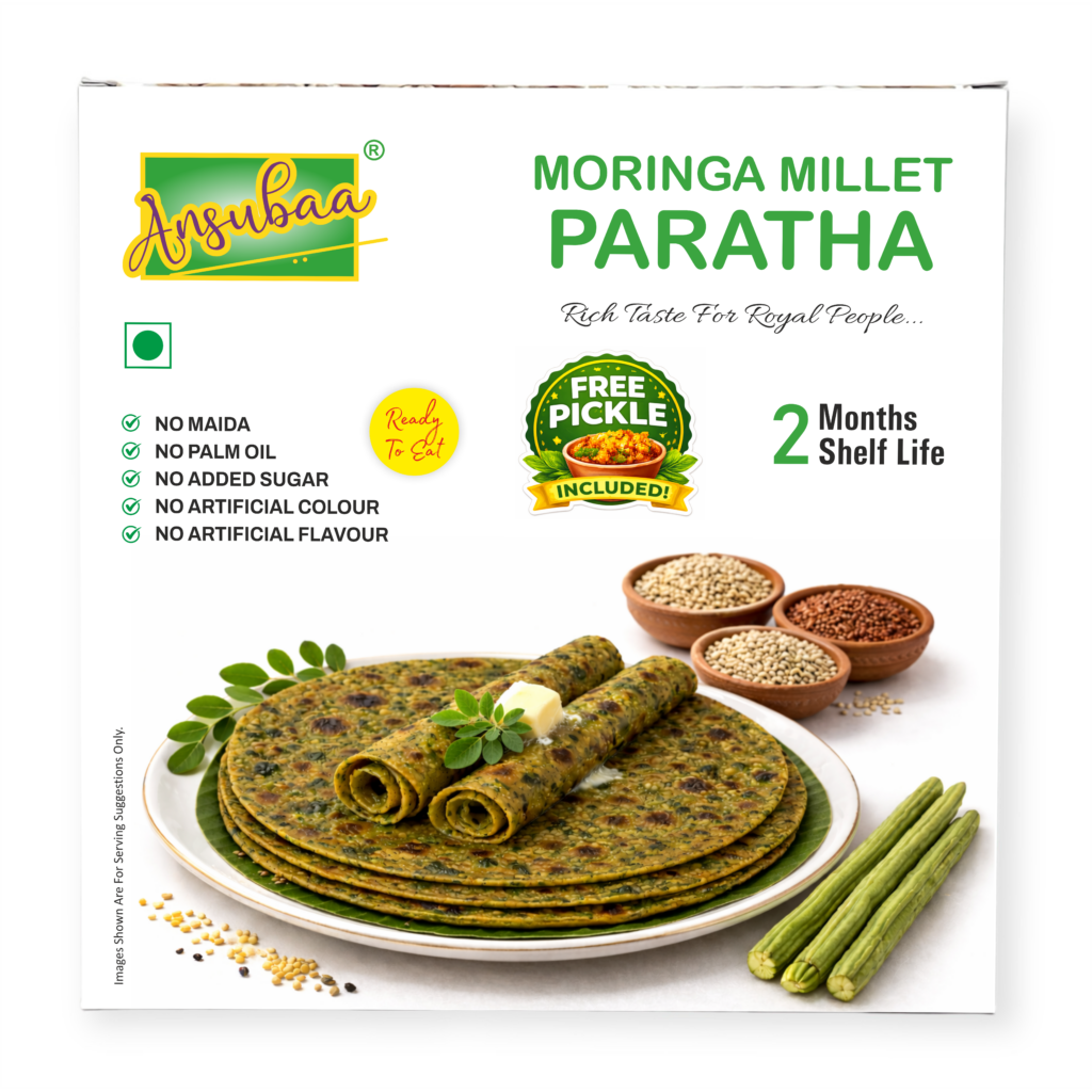 Moringa Millet Paratha